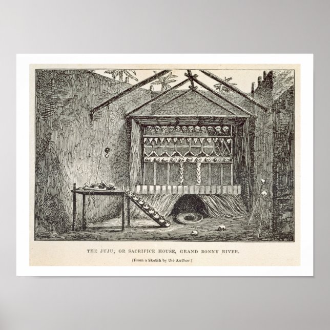 Das Juju oder opfere Haus, Grand Bonny River, f Poster (Vorne)
