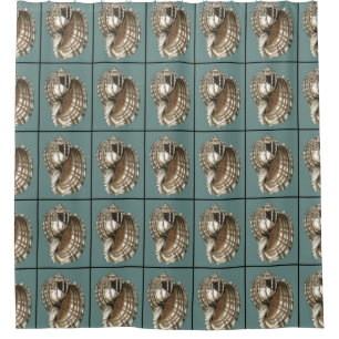 Das Juwel des Ozeans Duschvorhang