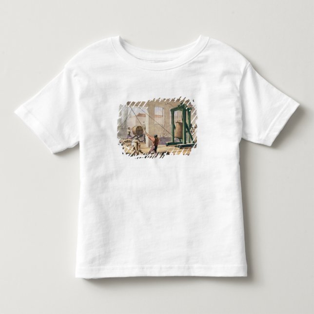 Das Kabel, 'vom atlantischen Telegraf vorbereiten Kleinkind T-shirt (Vorderseite)