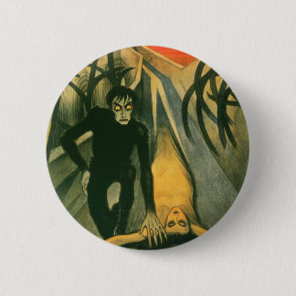 Das Kabinett des Filmplakats Dr. Caligari Button