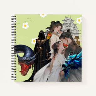 Das Kaelithian World Square Spiral Notebook Notizbuch