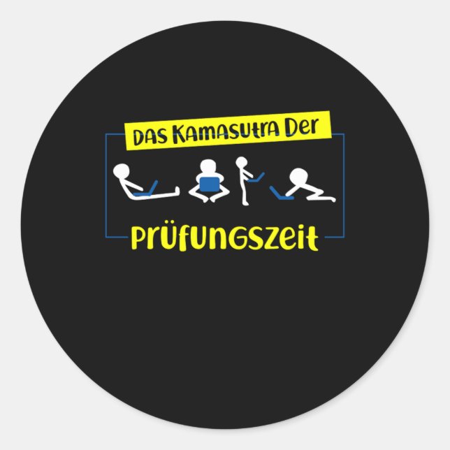 Das Kamatsura Der Computer Nerd Funny Gift Runder Aufkleber (Vorderseite)