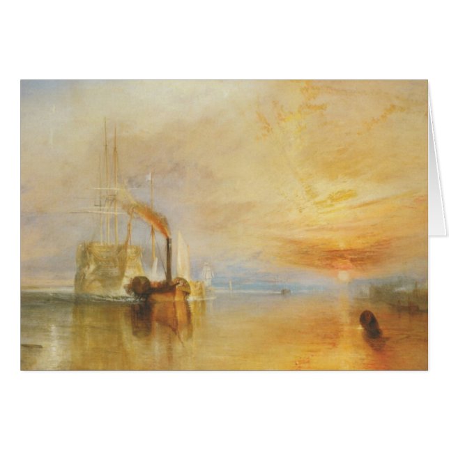 Das kämpfende Temeraire (Vorderseite (Horizontal))