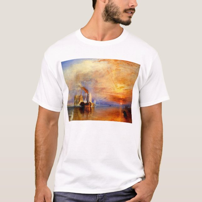 Das kämpfende Temeraire, J.M.W. Turner T-Shirt (Vorderseite)