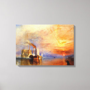 Das kämpfende Temeraire Leinwanddruck