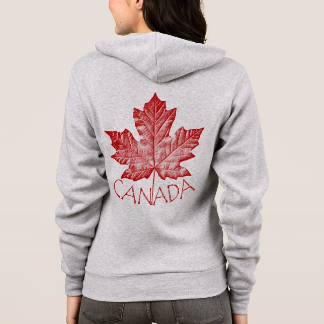 Das Kanadahoodie-Kanada-Ahornblatt-Sweatshirt der Hoodie (Rückseite)