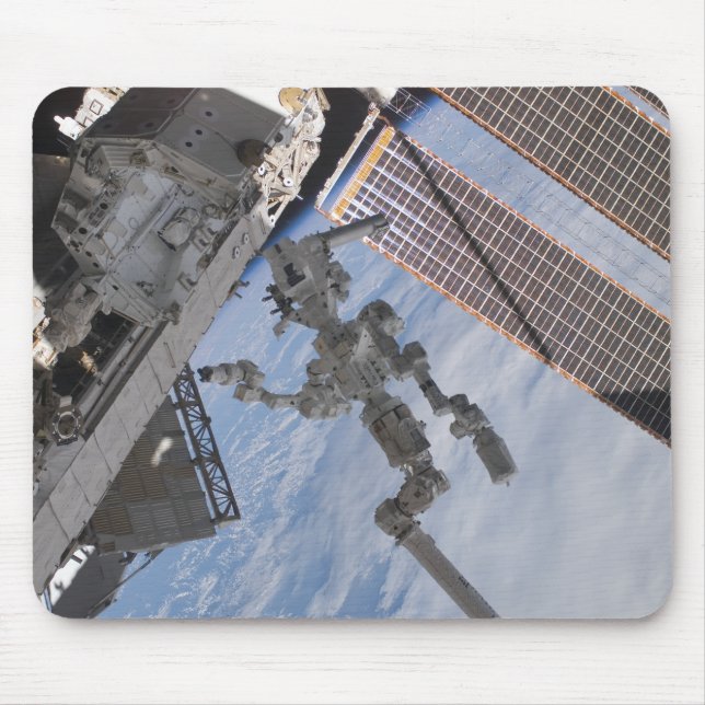 Das kanadische Dextre-Robotersystem 2 Mousepad (Vorne)