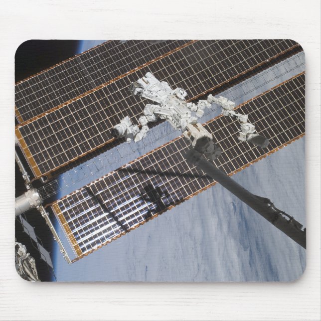 Das kanadische Dextre-Robotersystem 3 Mousepad (Vorne)