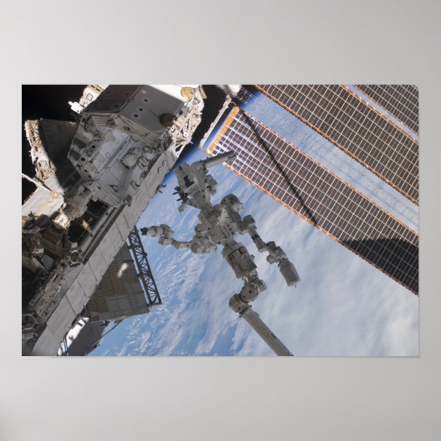 Das kanadische Dextre-Robotersystem Poster (Vorne)