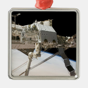 Das kanadische Dextre-Robotersystem Silbernes Ornament