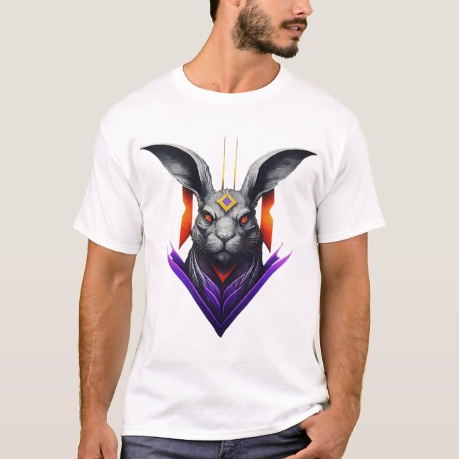 Das Kaninchen T-Shirt (Vorderseite)
