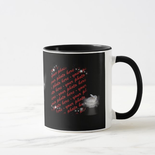 Das Kaninchen und das Foto der Magie Tasse (Rechts)