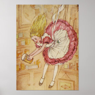 Das Kaninchenloch fallen Poster