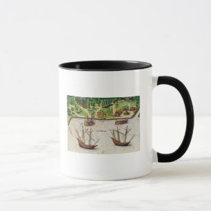 Das Kap von Florida und von Delphin-Fluss Tasse