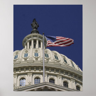 Das Kapitol der Vereinigten Staaten, Washington, D Poster
