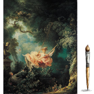 Das Karussell von Jean Honore-Fragonard Tissue-Pap Seidenpapier