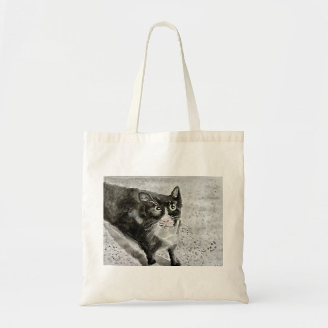 Das Kätzchen auf der Tasche (Vorne)