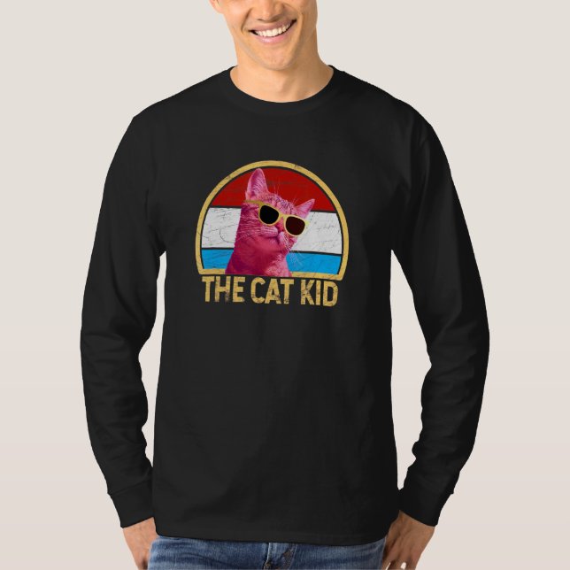 Das Katzen-Kind T-Shirt (Vorderseite)