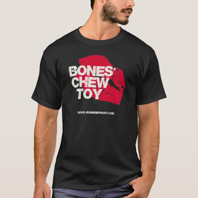 Das Kauen-Spielzeug der Knochen T-Shirt (Vorderseite)