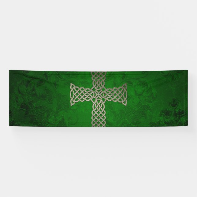 Das keltische Kreuz Banner (Horizontal)
