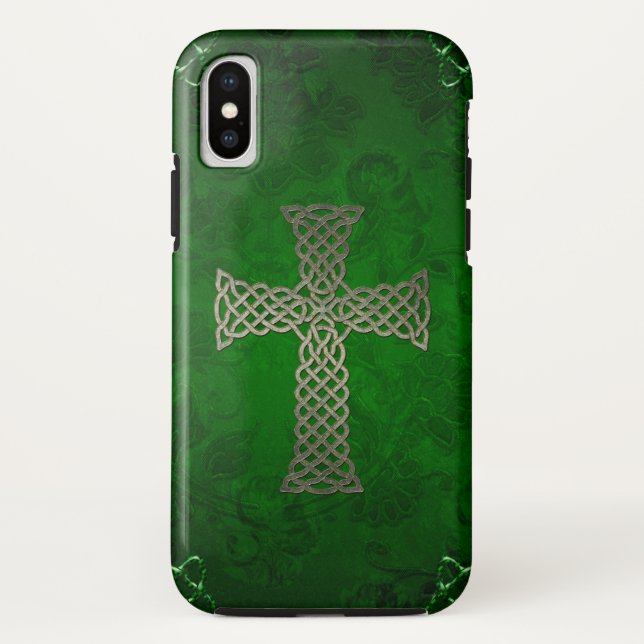 Das keltische Kreuz Case-Mate iPhone Hülle (Rückseite)