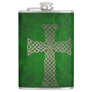 Das keltische Kreuz Flachmann