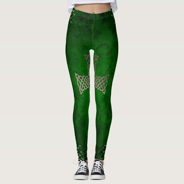 Das keltische Kreuz Leggings (Vorderseite)