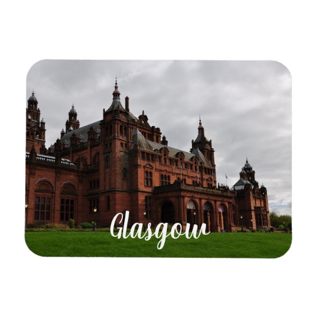 Das Kelvingrove Glasgow Magnet (Horizontal)