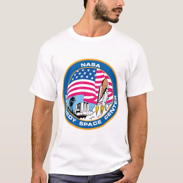 Das Kennedy Space Center der NASA T-Shirt (Vorderseite)