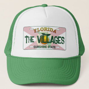 Das Kennzeichen der "Villages Florida" Truckerkappe