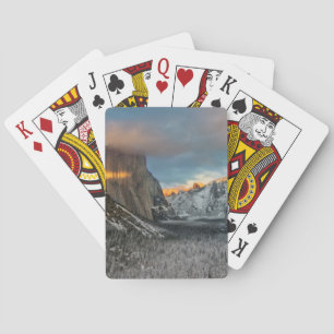 Das Kennzeichen des Winters Spielkarten