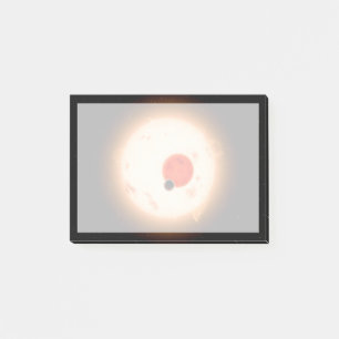 Das Kepler-16 System. Post-it Klebezettel