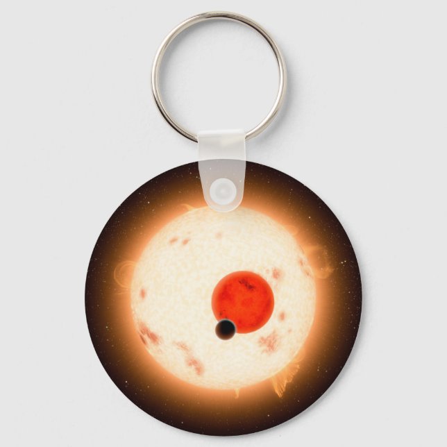 Das Kepler-16 System. Schlüsselanhänger (Vorderseite)