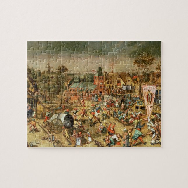 Das Kermesse des Festes von St George (Horizontal)