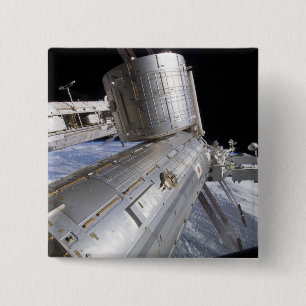 Das Kibo-Labor für das japanische Experimentiermod Button