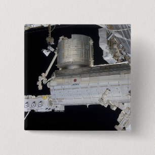 Das Kibo-Labor für das japanische Experimentiermod Button