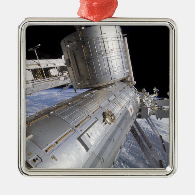 Das Kibo-Labor für das japanische Experimentiermod Ornament Aus Metall (Vorne)