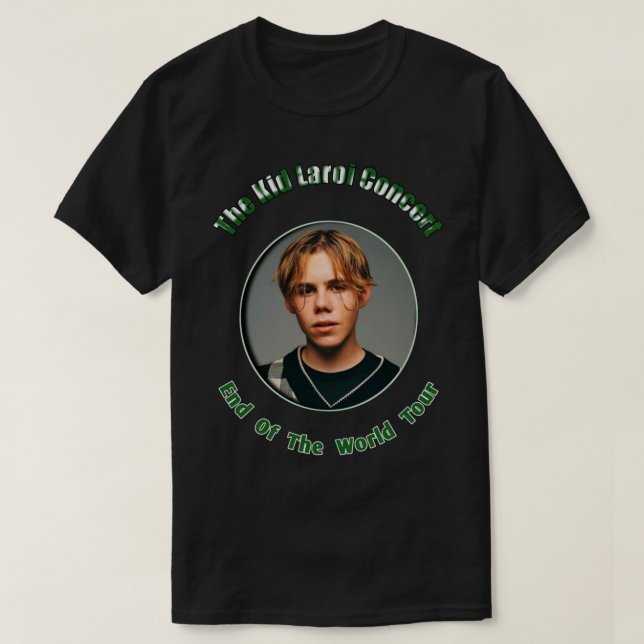 DAS KID-LAROI-KONZERT-DREI-Gemisch T-Shirt (Design vorne)