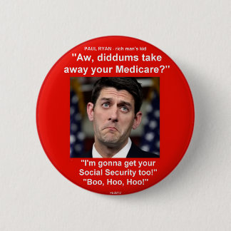 Das KIND des REICHEN MANNES - Knopf Button