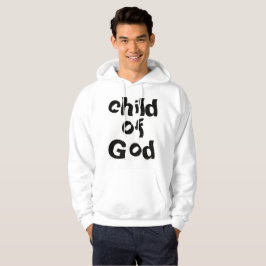Das Kind Gottes Bibelzitat weiß Hoodie