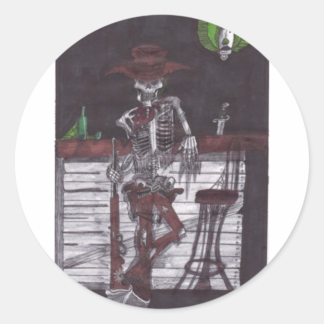 Das Kind lebt Aufkleber (Vorderseite)