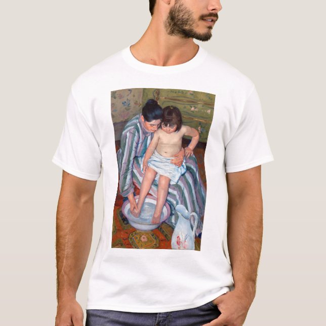 Das Kinderbad, Mary Cassatt T-Shirt (Vorderseite)
