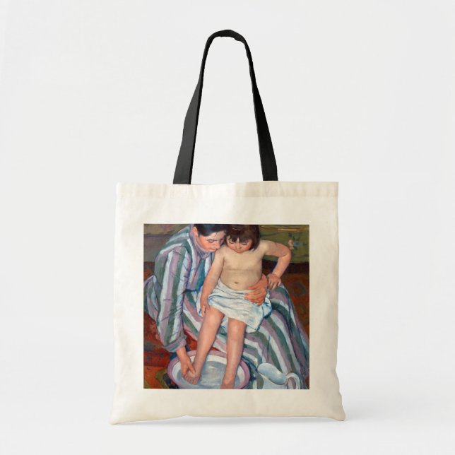 Das Kinderbad, Mary Cassatt Tragetasche (Vorne)