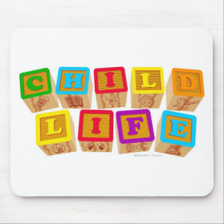 Das Kinderleben blockiert Mousepads