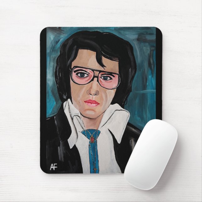 Das King-Gemälde von Alfred Fox Mousepad (Mit Mouse)