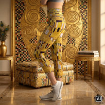Das Kiss-Muster von Gustav Klimt, Art Nouveau