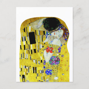 Das Kissbild von Gustav Klimt Postkarte
