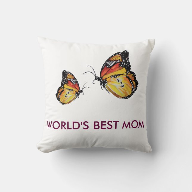 Das Kissen der besten Mama der Welt (Vorderseite)