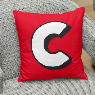 Das Kissen des Buchstaben C cushion