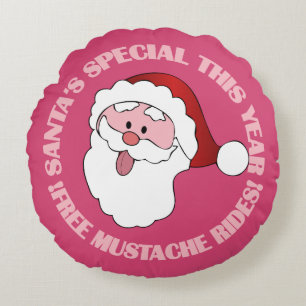 Das Kissen des Hauses des Weihnachtsmanns Mustache